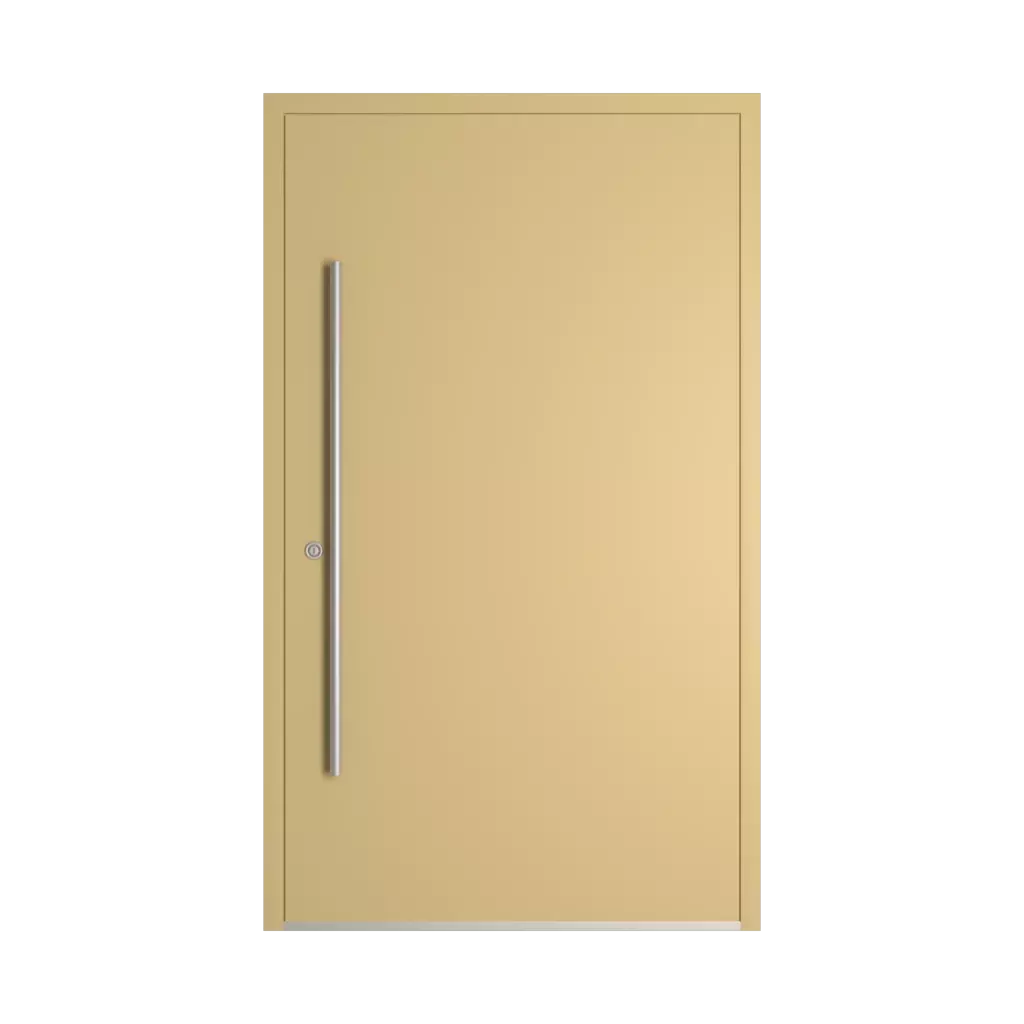 RAL 1000 Green beige entry-doors models-of-door-fillings dindecor model-6129  