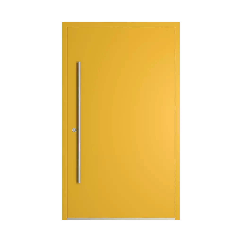 RAL 1012 Lemon yellow entry-doors models-of-door-fillings dindecor model-5015  