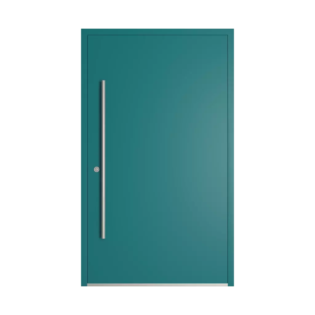 RAL 5021 Water blue entry-doors models-of-door-fillings dindecor model-5015  