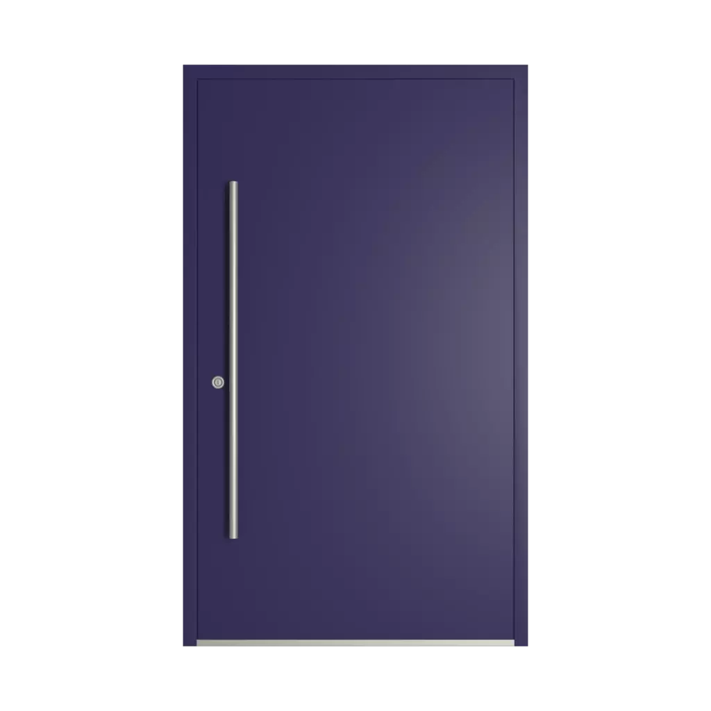 RAL 5022 Night blue entry-doors models-of-door-fillings dindecor cl23  