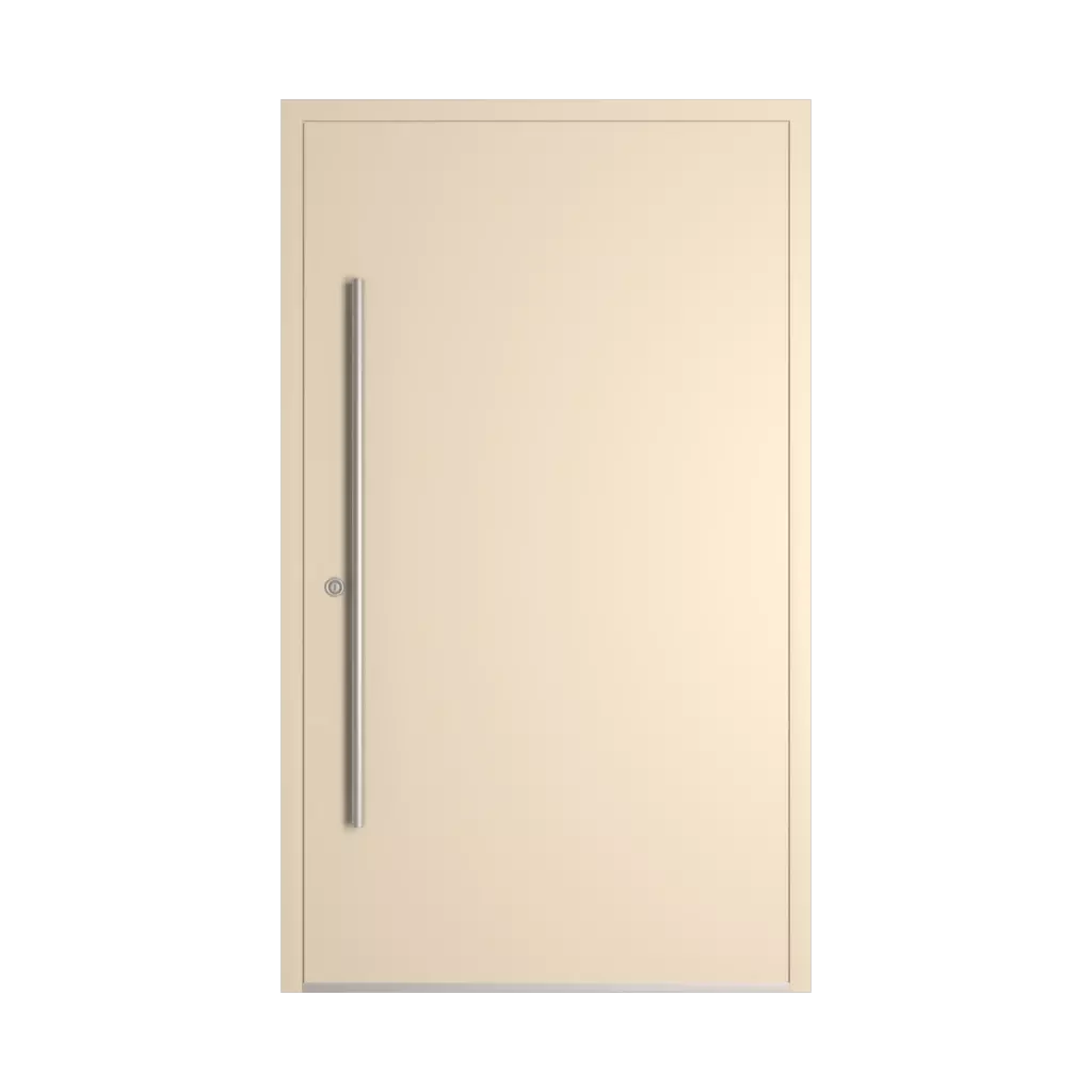 RAL 1013 Oyster white entry-doors models-of-door-fillings dindecor 6124-pwz  