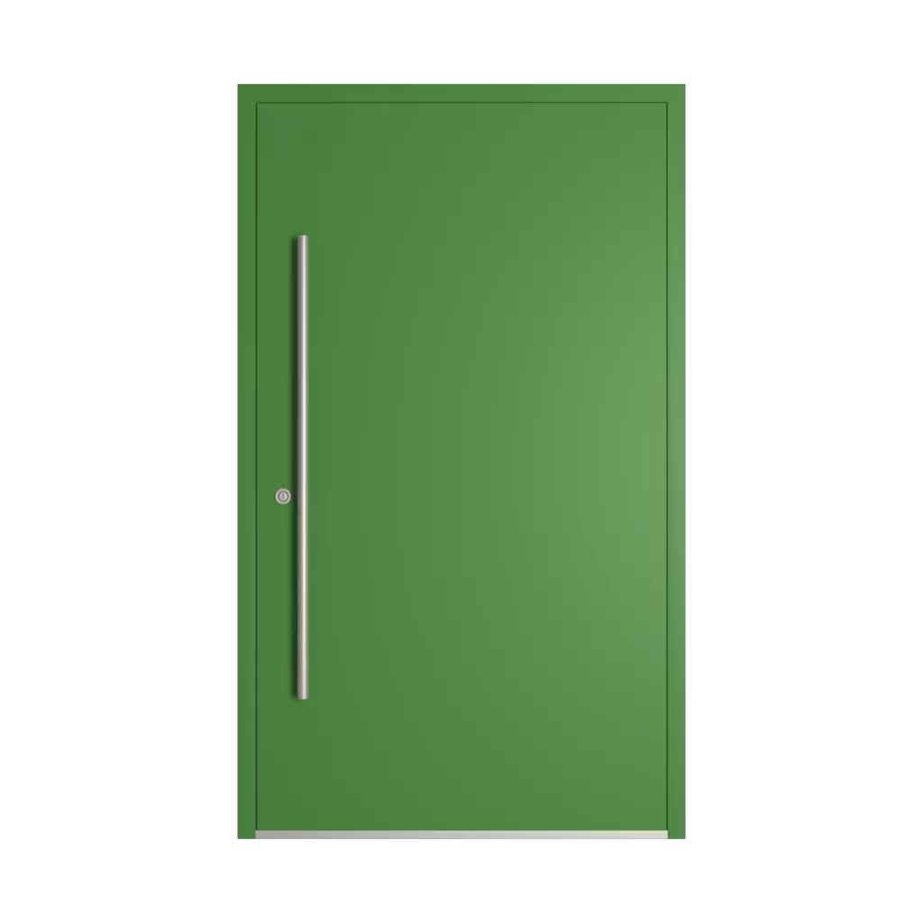 RAL 6017 May green entry-doors models-of-door-fillings dindecor 6029-pvc  