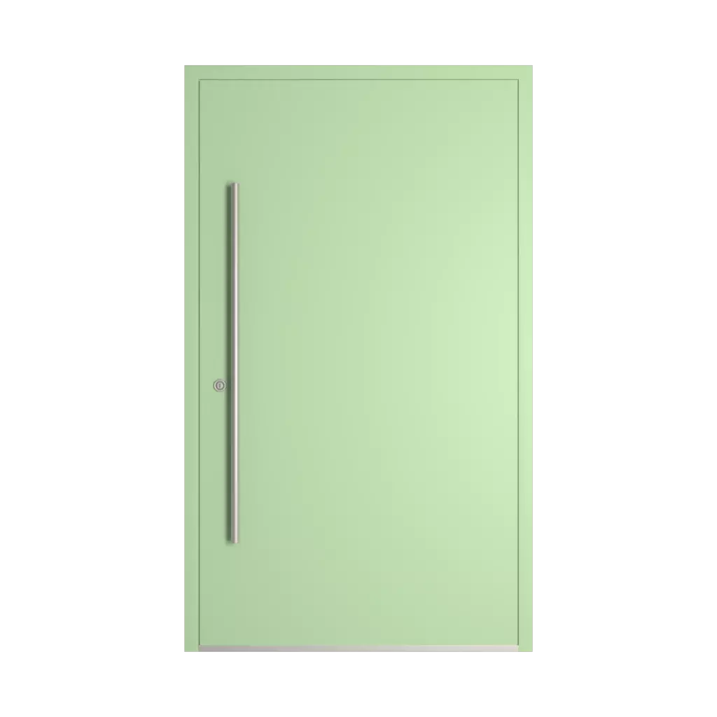 RAL 6019 Pastel green entry-doors models-of-door-fillings dindecor model-2801-st  