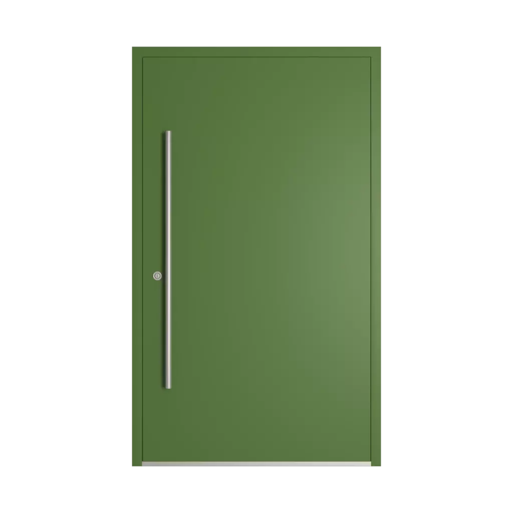 RAL 6025 Fern green entry-doors models-of-door-fillings dindecor rl08  