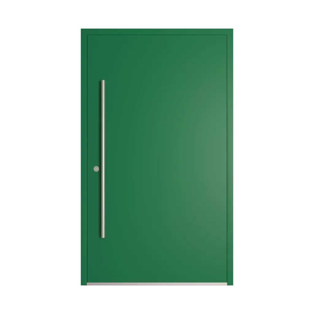 RAL 6029 Mint green entry-doors models-of-door-fillings dindecor 6121-pwz  