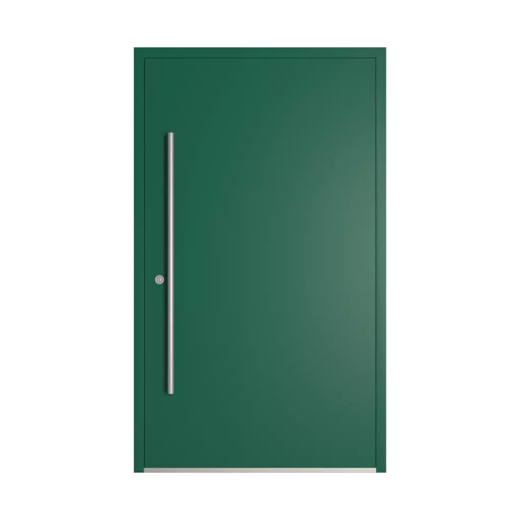 RAL 6036 Pearl opal green products aluminum-entry-doors    