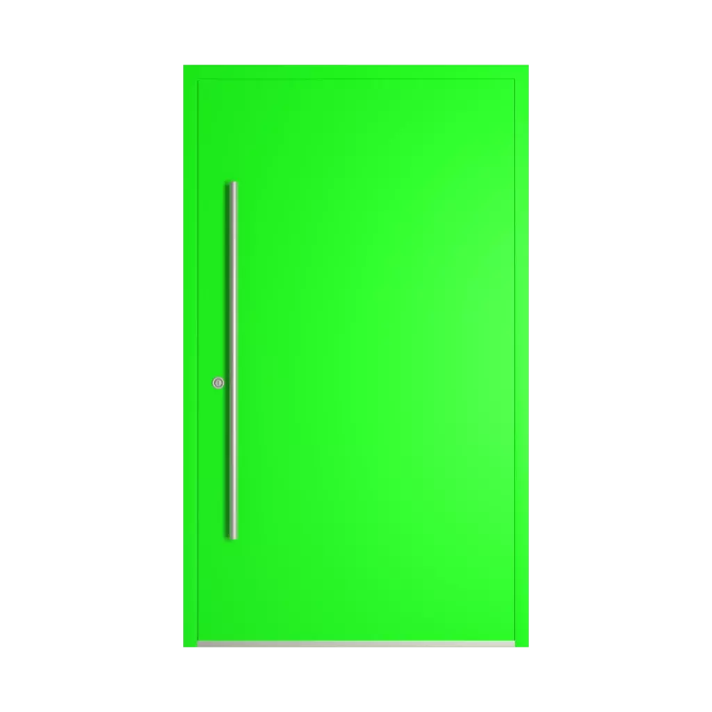 RAL 6038 Luminous green entry-doors models-of-door-fillings dindecor model-5008-wb  