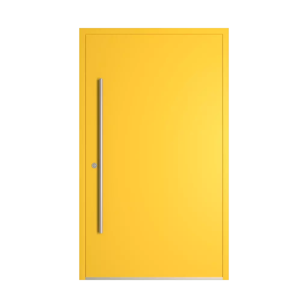 RAL 1018 Zinc yellow products pvc-entry-doors    