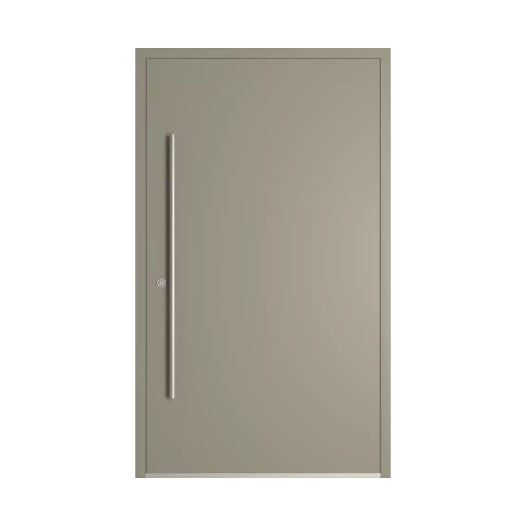 RAL 7030 Stone grey entry-doors models-of-door-fillings dindecor model-2801-st  