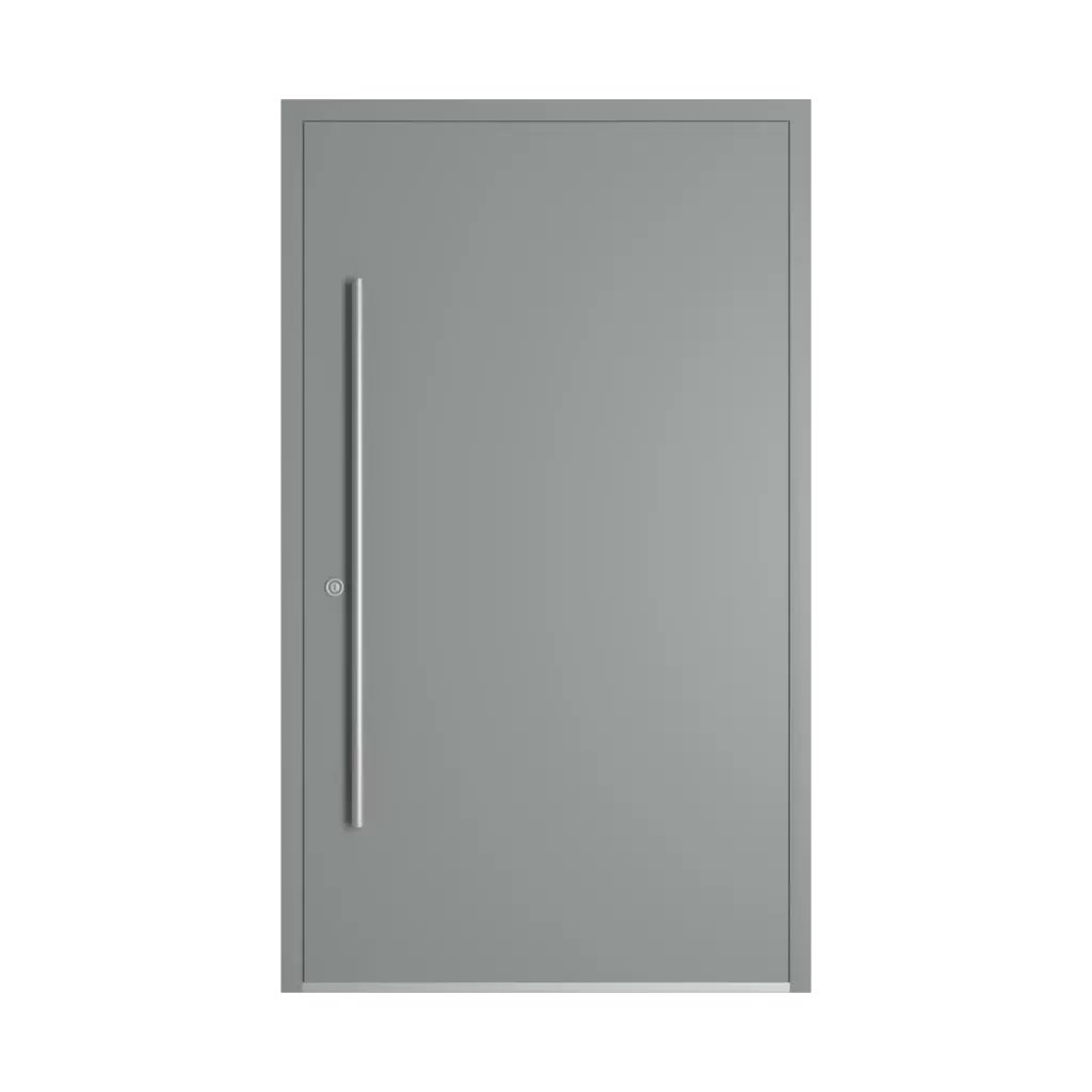 RAL 7042 Traffic grey A entry-doors models-of-door-fillings dindecor ll01  