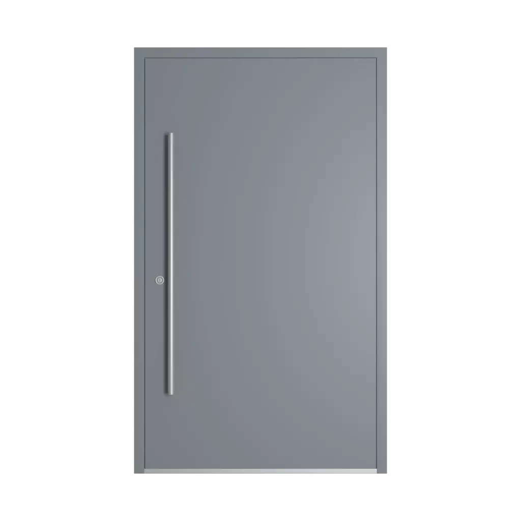 RAL 7046 Telegrey 2 entry-doors models-of-door-fillings aluminum glazed