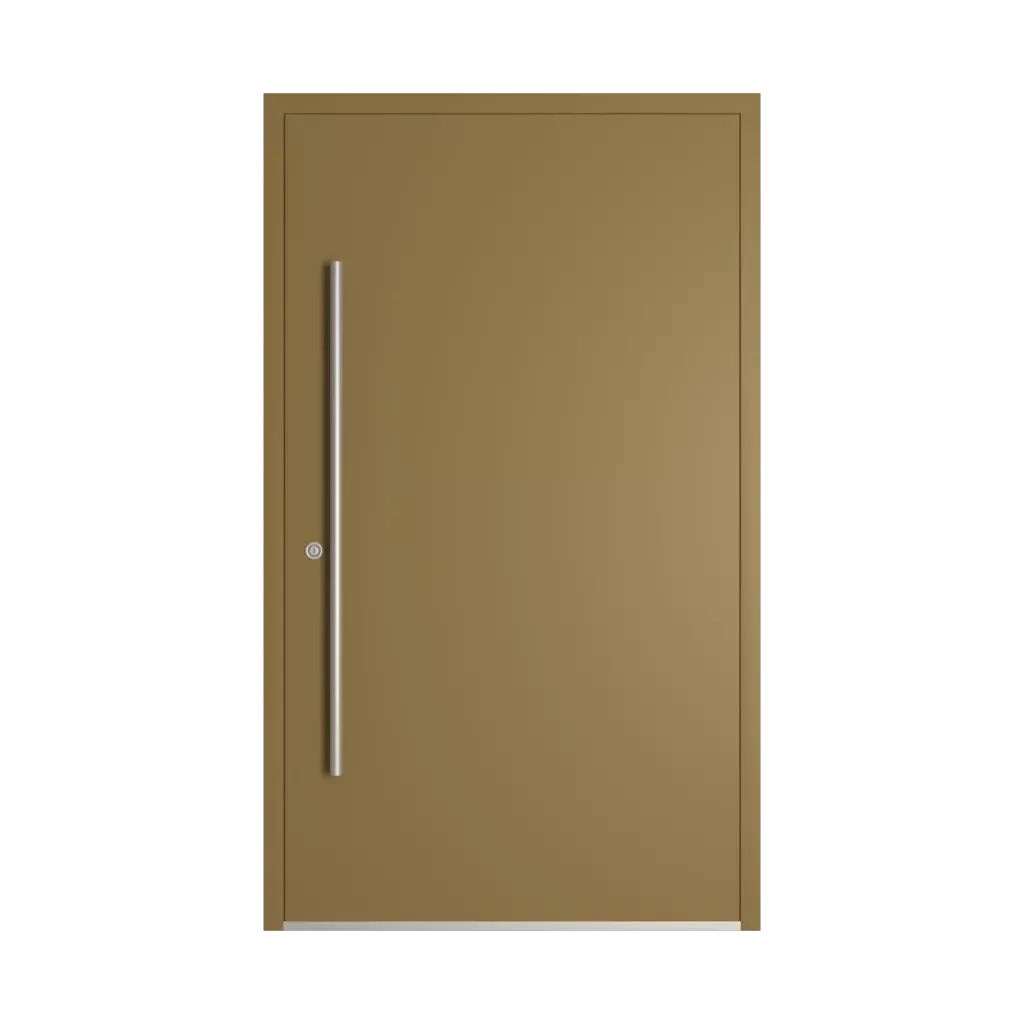 RAL 8000 Green brown entry-doors door-colors ral-colors 