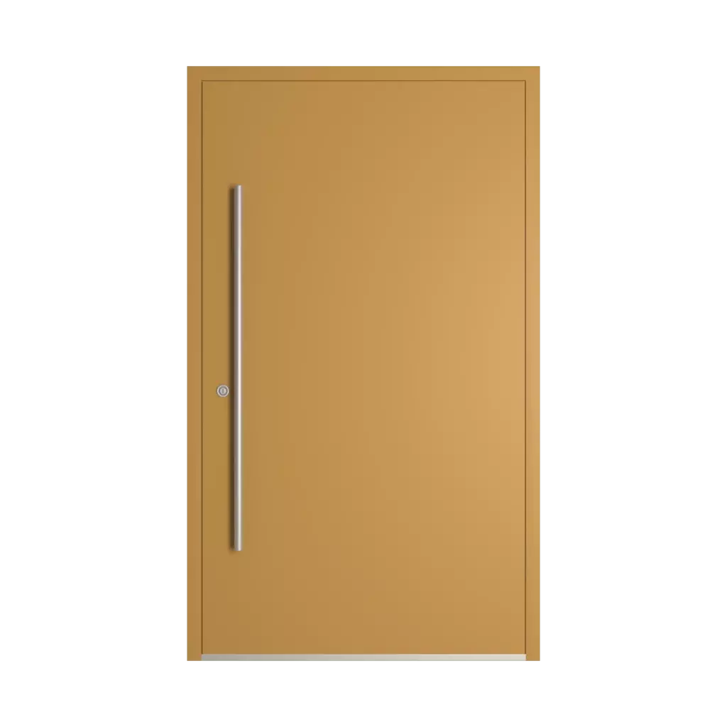 RAL 1024 Ochre yellow entry-doors models-of-door-fillings adezo wilno  