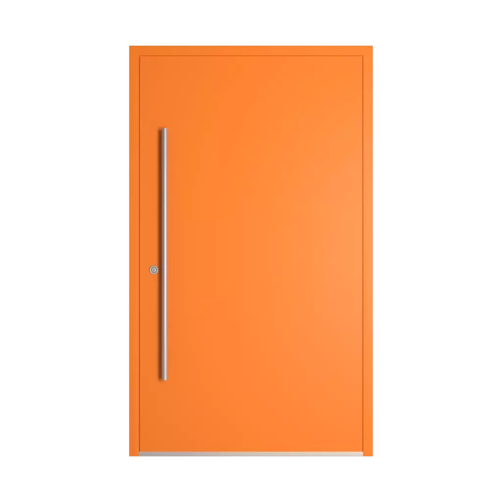 RAL 2003 Pastel orange entry-doors models-of-door-fillings dindecor 6029-pvc  