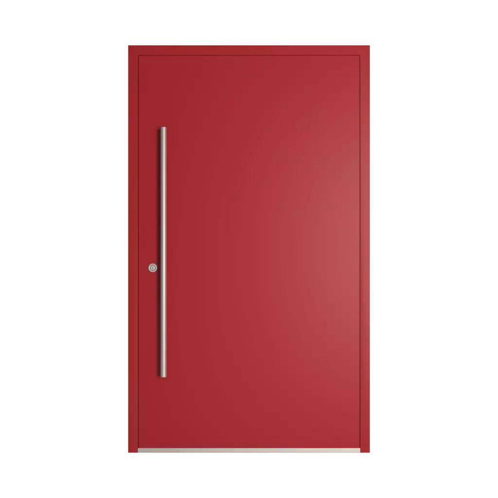 RAL 3001 Signal red entry-doors models-of-door-fillings dindecor rl08  