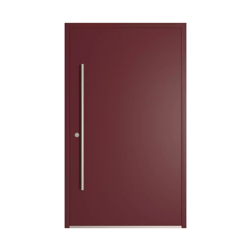 RAL 3005 Wine red entry-doors models-of-door-fillings dindecor model-2801-st  