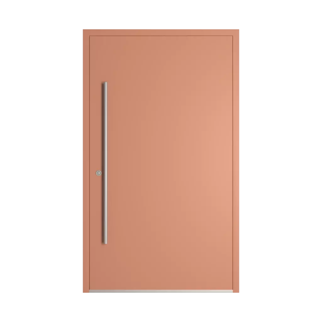 RAL 3012 Beige red entry-doors models-of-door-fillings dindecor cl23  