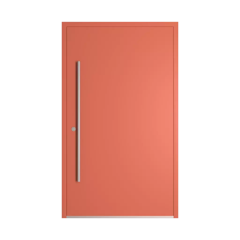 RAL 3022 Salmon pink entry-doors models-of-door-fillings dindecor rl08  