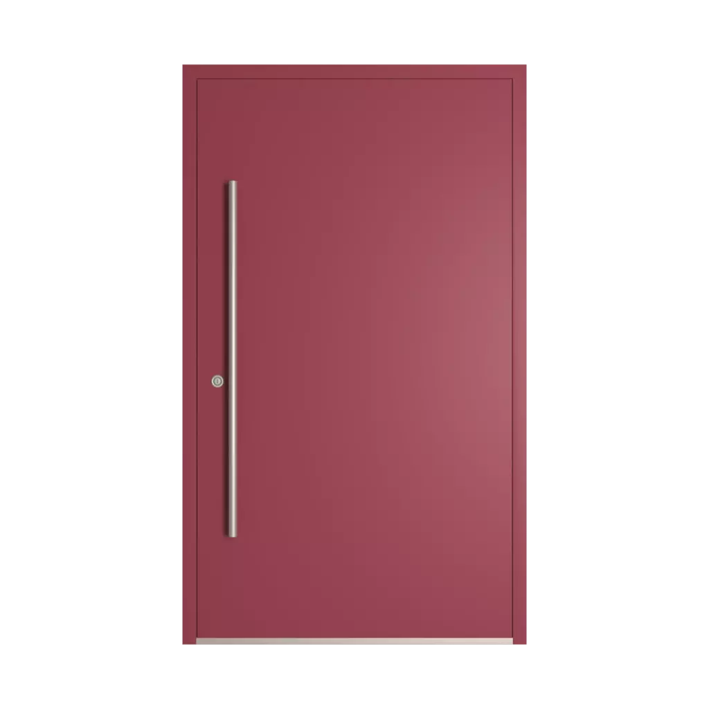 RAL 4002 Red violet entry-doors models-of-door-fillings dindecor cl05  