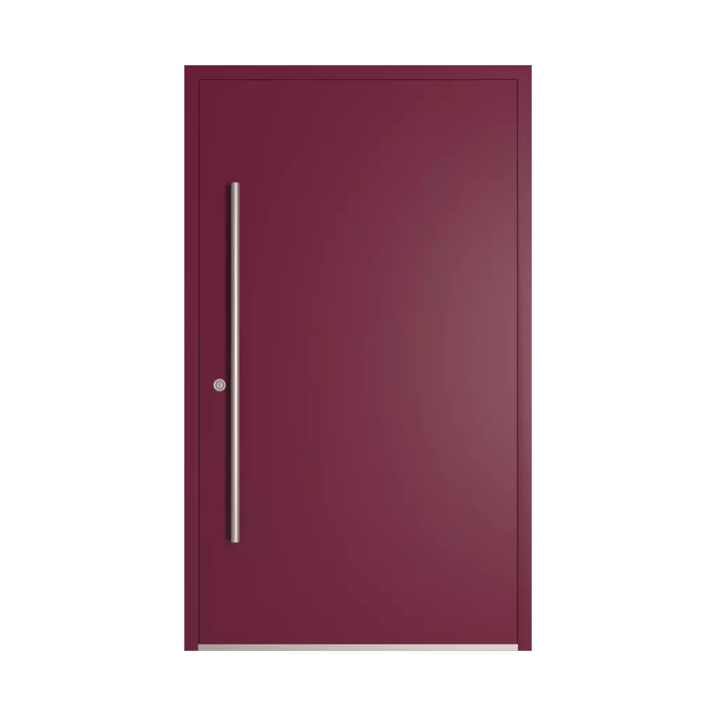 RAL 4004 Claret violet entry-doors models-of-door-fillings dindecor model-5015  