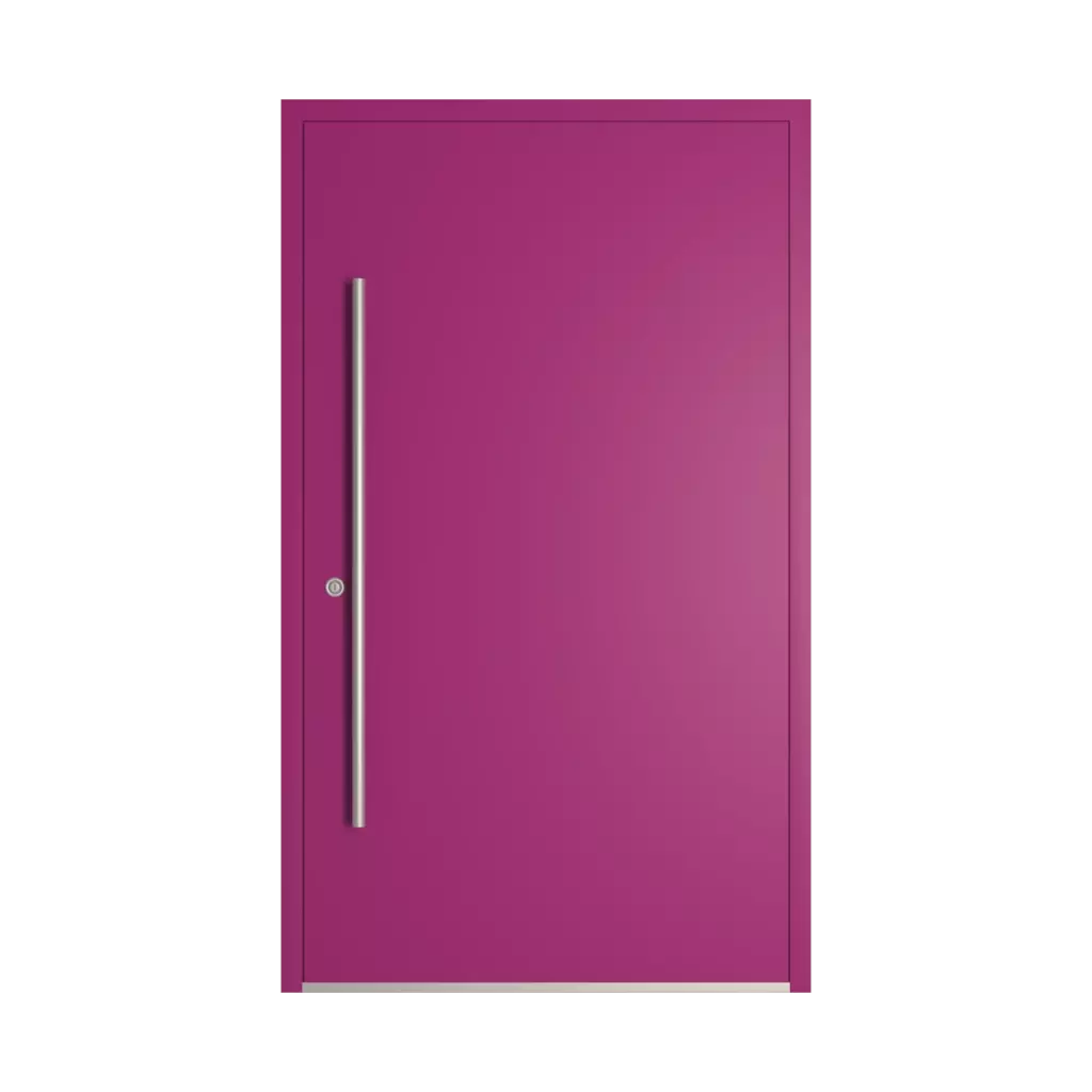 RAL 4006 Traffic purple entry-doors models-of-door-fillings dindecor sl07  