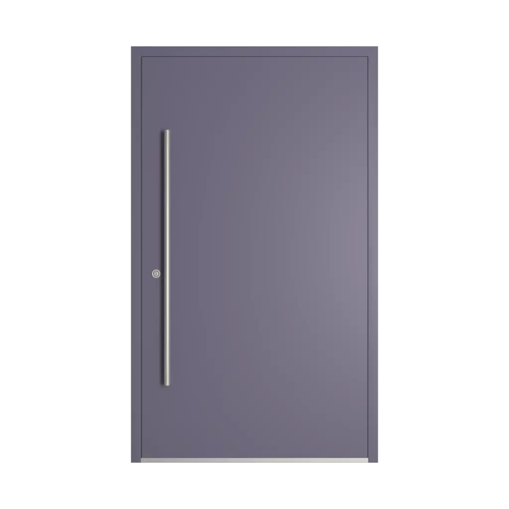 RAL 4012 Pearl blackberry entry-doors models-of-door-fillings dindecor gl08  