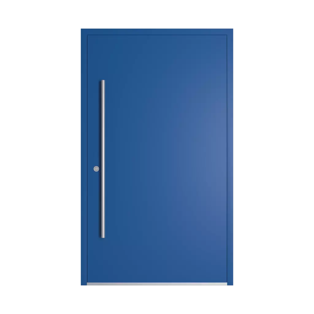 RAL 5017 Traffic blue entry-doors models-of-door-fillings dindecor model-2801-st  