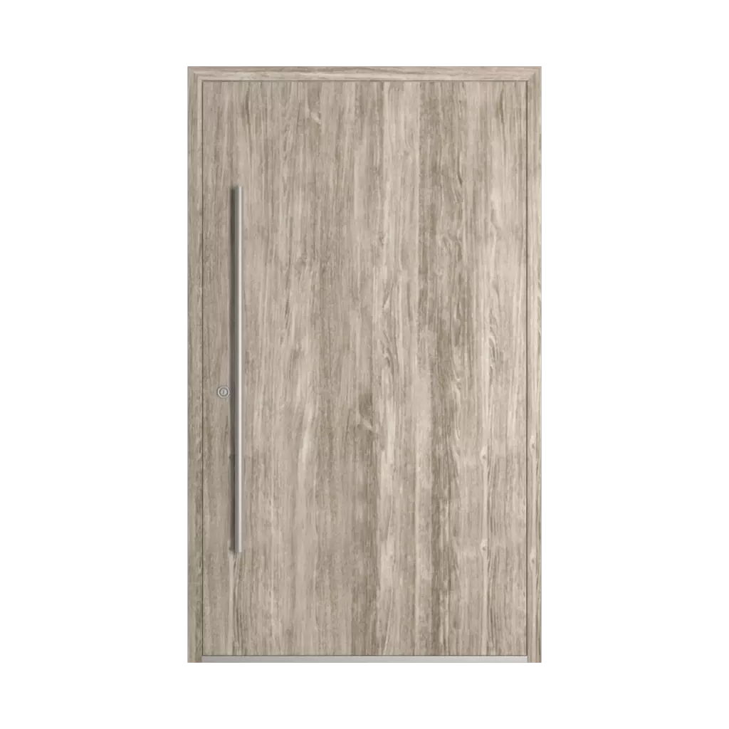 Sheffield oak alpine woodec entry-doors models-of-door-fillings dindecor 5015-black  