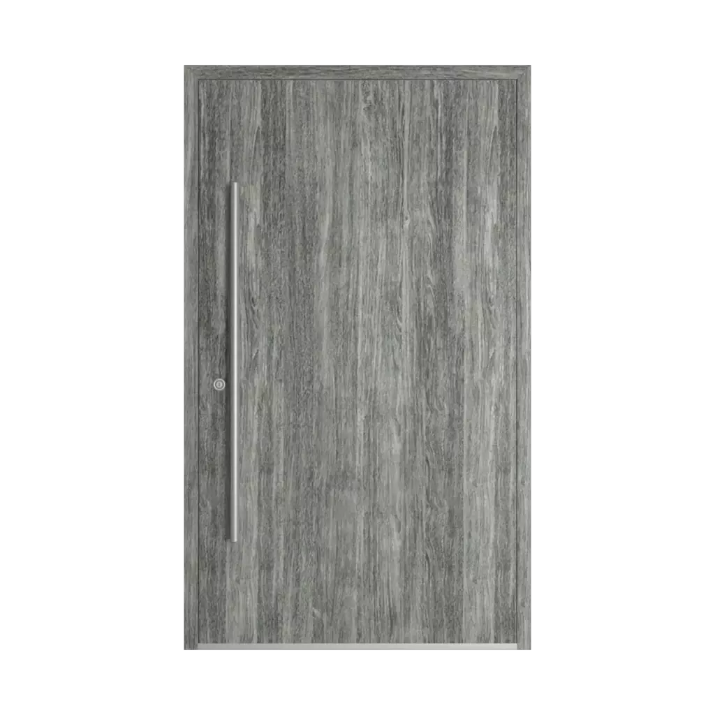 Sheffield oak concrete woodec entry-doors models-of-door-fillings dindecor cl23  