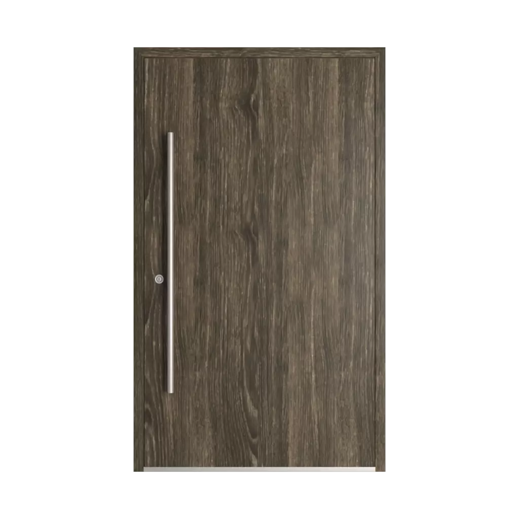 Brown sheffield oak entry-doors models-of-door-fillings dindecor 5015-black  