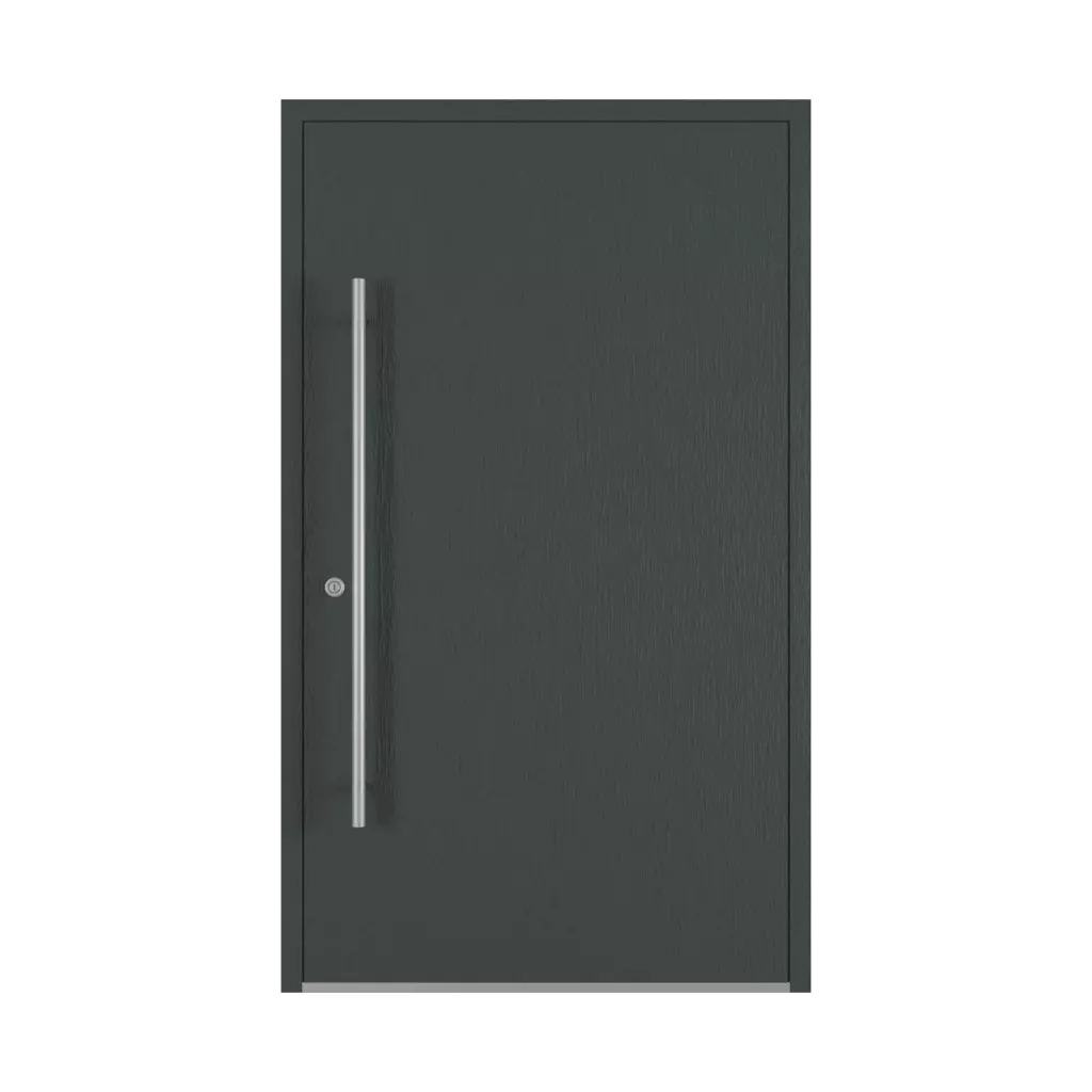 Anthracite gray ✨ entry-doors models-of-door-fillings dindecor model-5041  