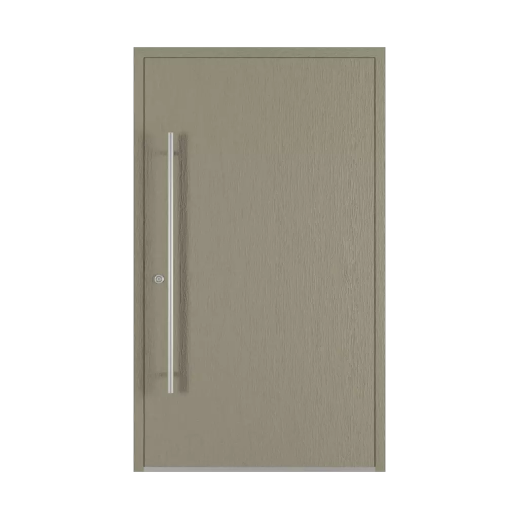 Concrete gray entry-doors models-of-door-fillings dindecor model-6111  
