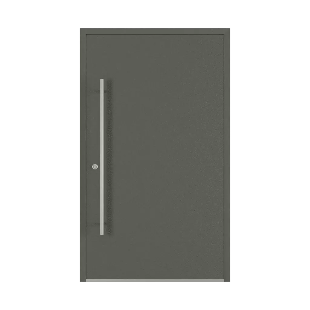 Quartz Gray entry-doors models-of-door-fillings dindecor 6029-pvc  