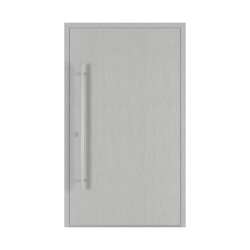 Metbrush aluminium entry-doors models-of-door-fillings dindecor model-6114  