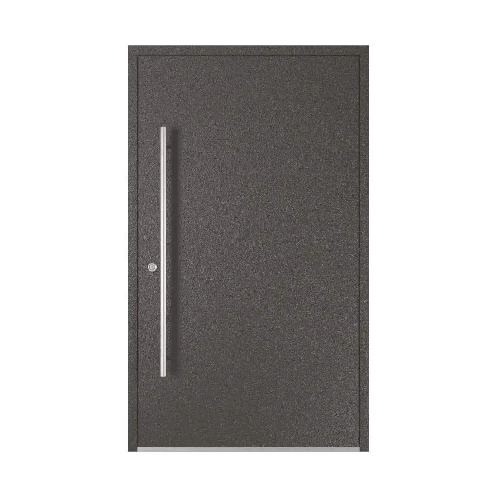 Alux DB 703 entry-doors models-of-door-fillings dindecor 6011-pvc-black  