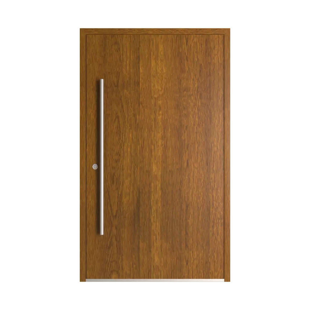 Golden oak ✨ entry-doors models-of-door-fillings dindecor 1701-pvc  