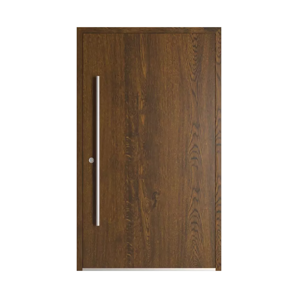 Walnut ✨ entry-doors models-of-door-fillings dindecor model-5015  