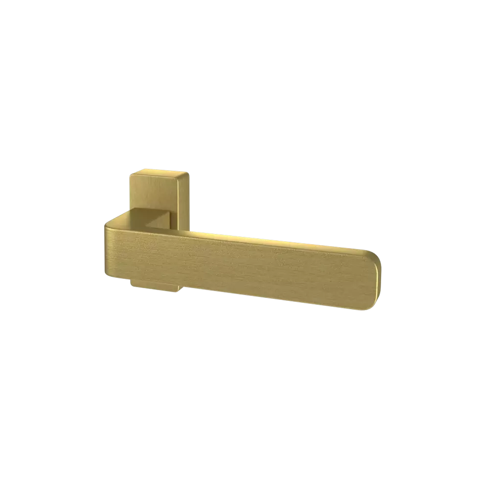 Gold entry-doors door-accessories handles lava interior