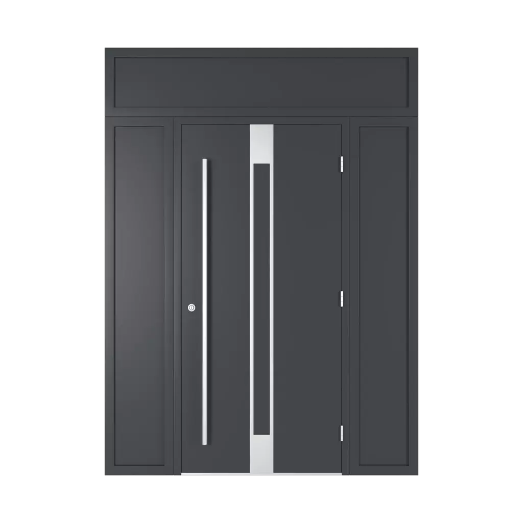 Door with full transom entry-doors models-of-door-fillings dindecor model-2801-st  