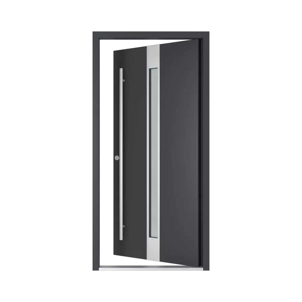 Left opening inwards entry-doors models-of-door-fillings dindecor sl07  