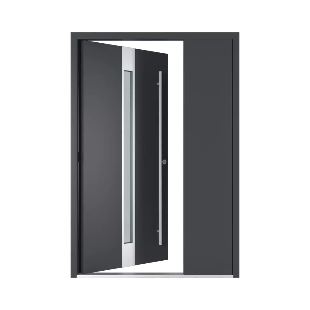 The right one opens inwards entry-doors models-of-door-fillings dindecor model-5008-wb  