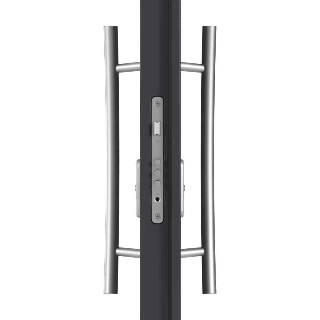 Pull handle/pull handle entry-doors models-of-door-fillings pvc glazed
