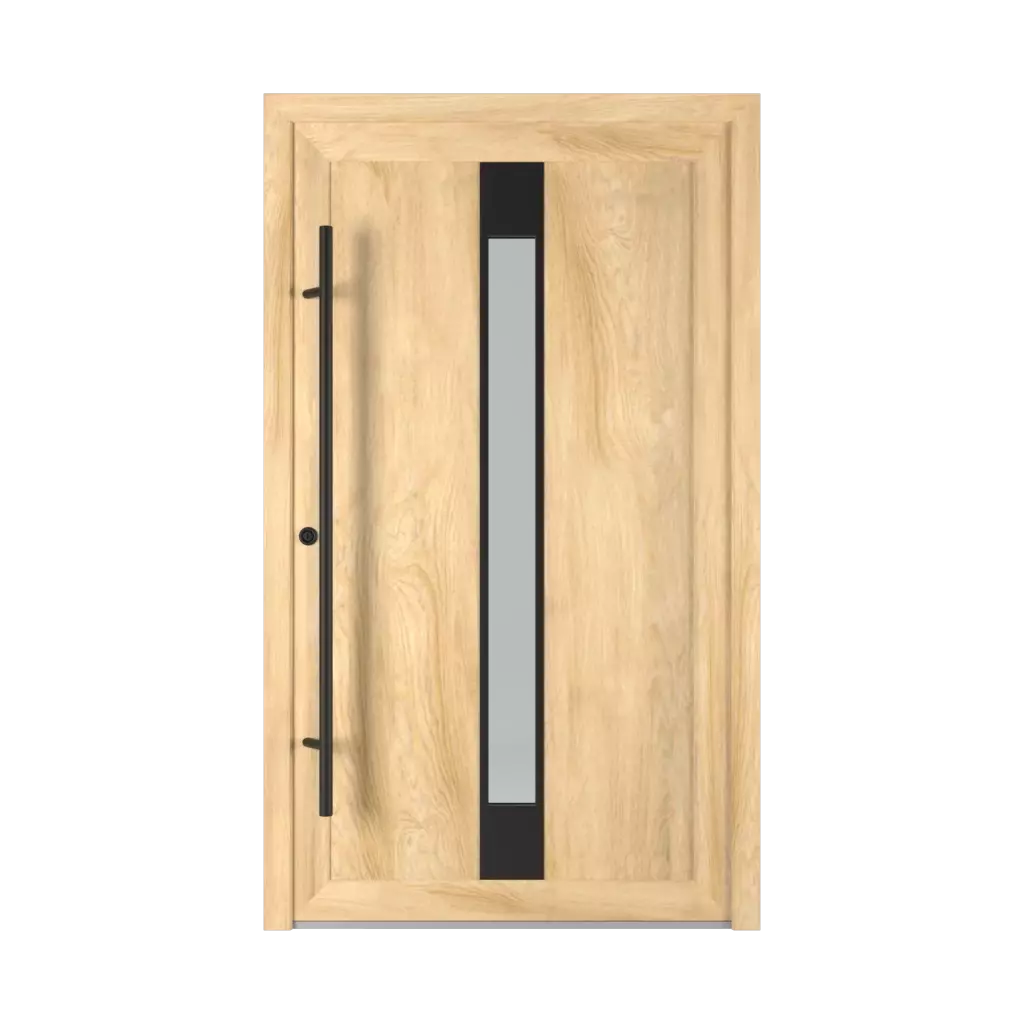 1401 PVC Black entry-doors models-of-door-fillings dindecor 1401-pvc-black  