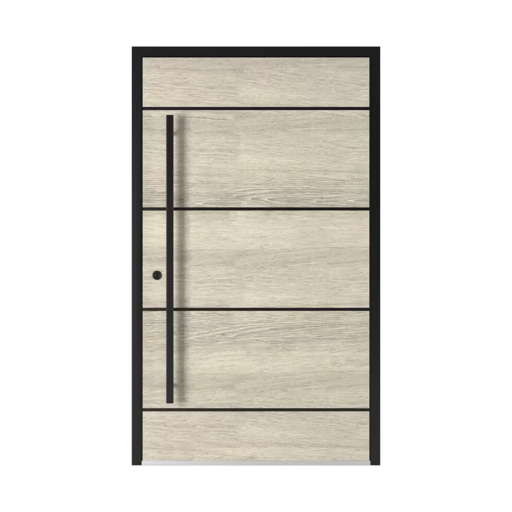 5009 Black entry-doors models-of-door-fillings dindecor 5009-black  