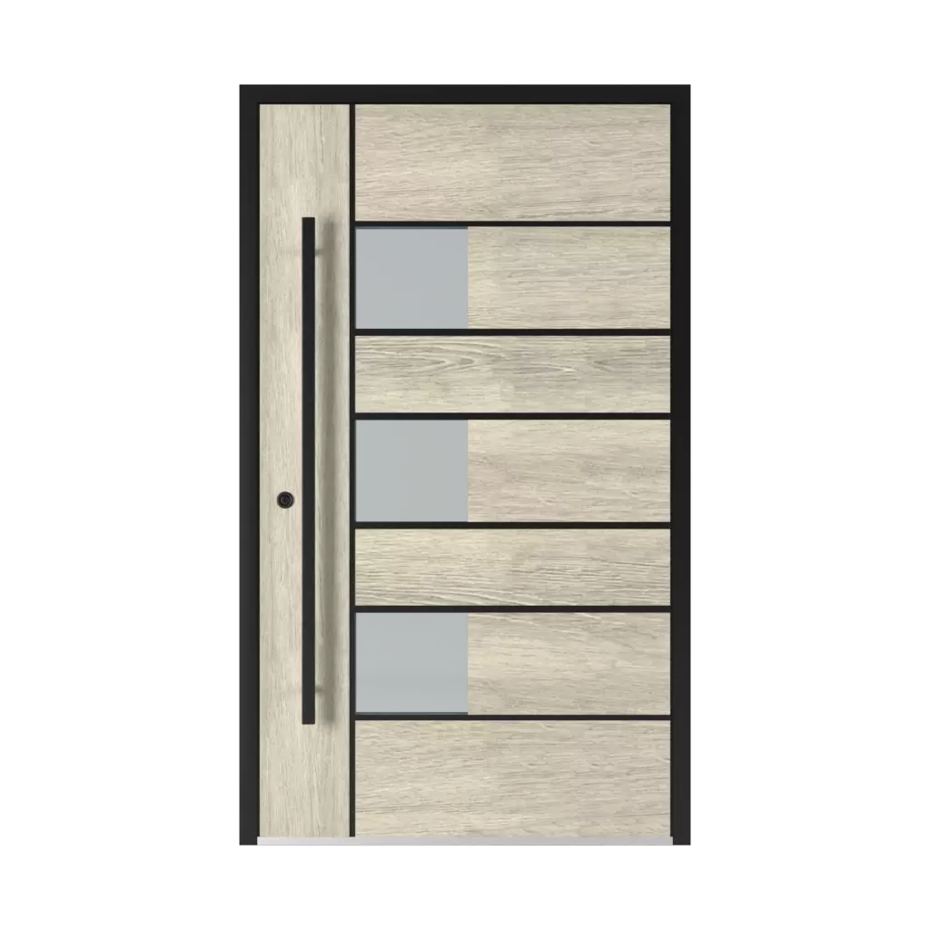 Model 5026 Black products entry-doors    