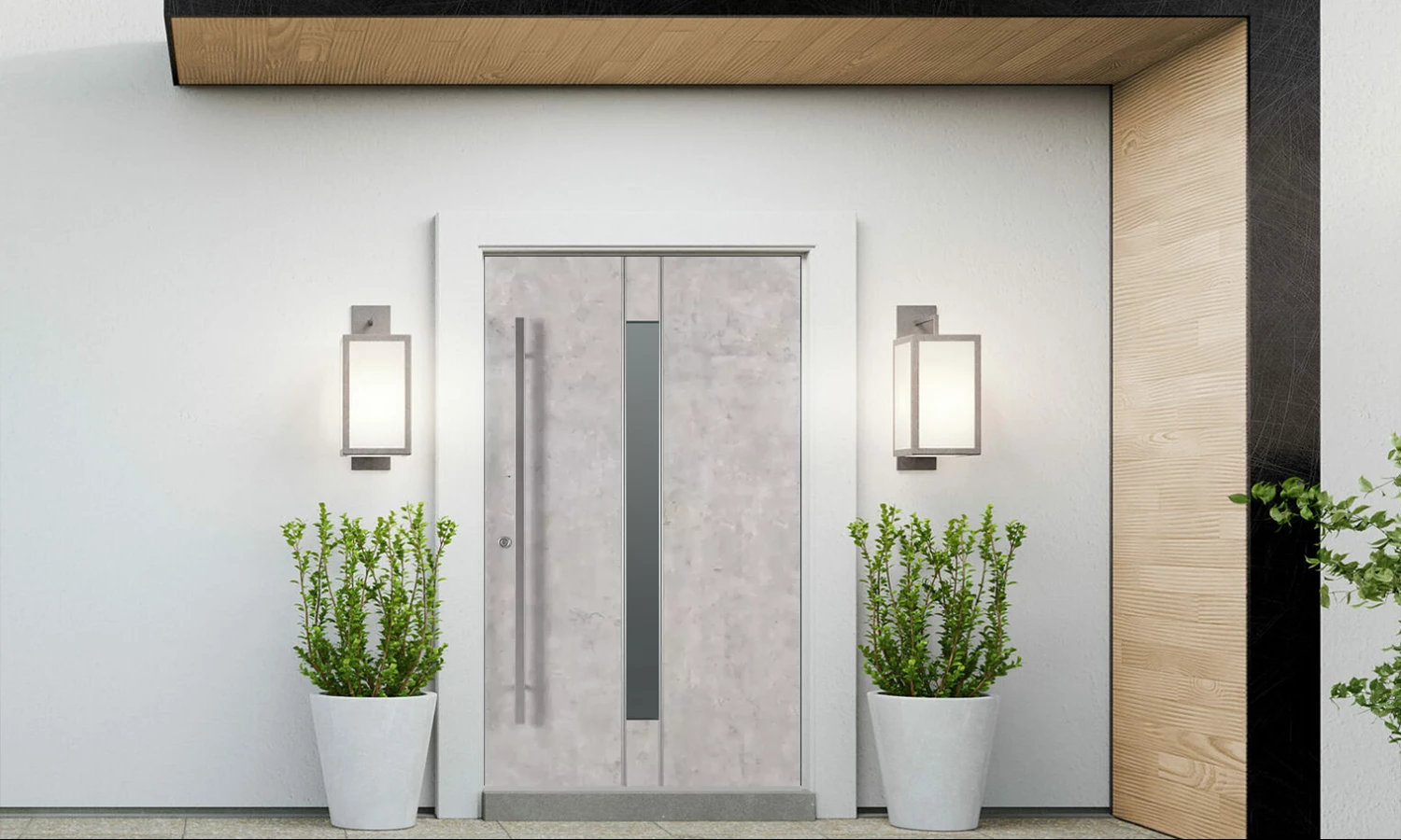 SK05 Beton 🏆 entry-doors models-of-door-fillings dindecor sk05-beton  