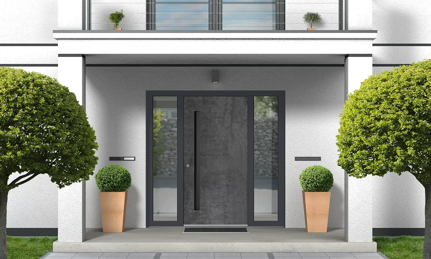 SK06 Grey 🏆 entry-doors models-of-door-fillings dindecor sk06-grey  