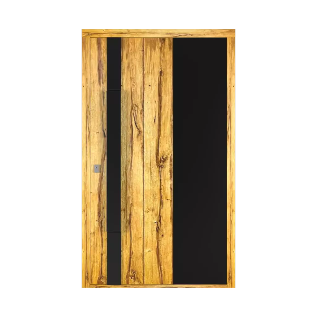 Wood entry-doors models-of-door-fillings dindecor 5015-black