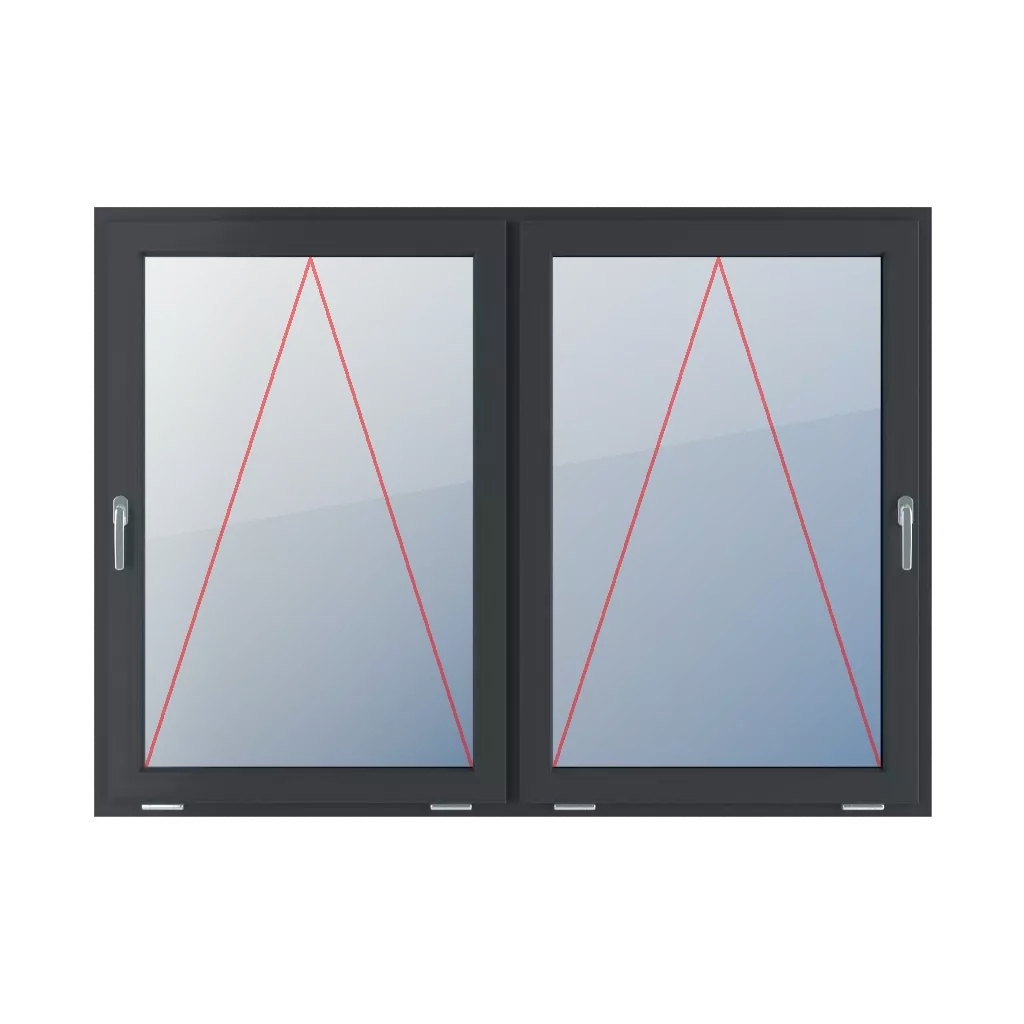 Tilt with a handle on the left, tilt with a handle on the right windows window-types double-leaf symmetrical-division-horizontal-50-50 tilt-with-a-handle-on-the-left-tilt-with-a-handle-on-the-right 