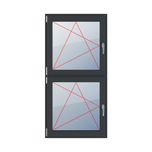 Tilt & turn left windows window-types double-leaf vertical-symmetrical-division-50-50 tilt-turn-left 